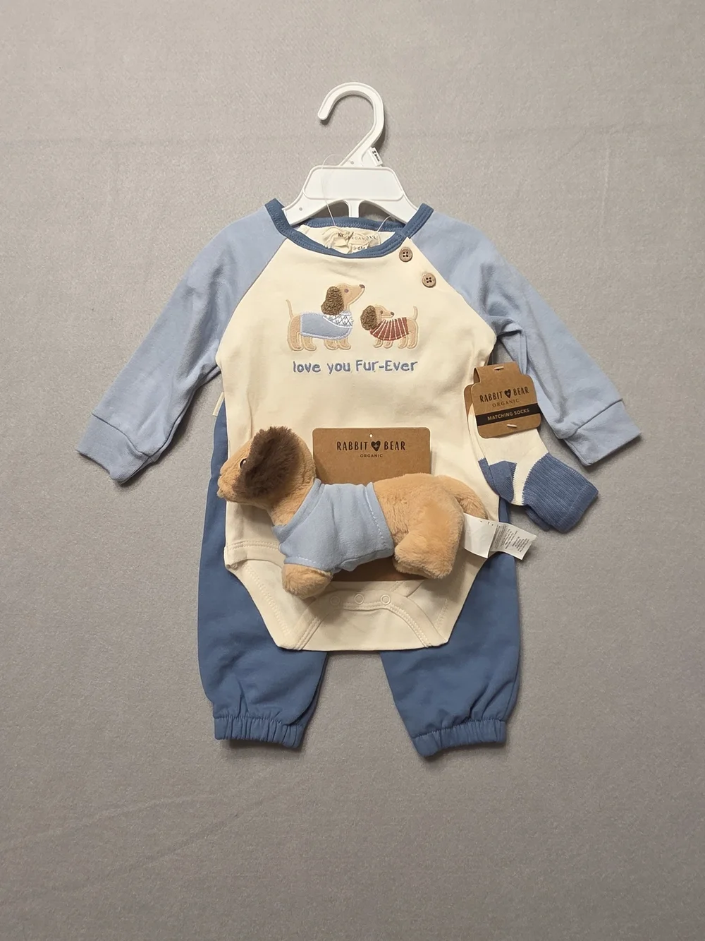 Rabbit & Bear Baby 4-Piece Set